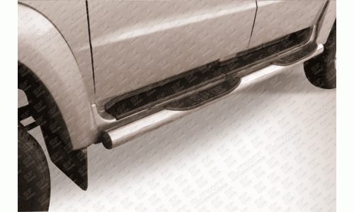 Пороги d76 с проступями UAZ Patriot! на UAZ Patriot (2005-2014) 