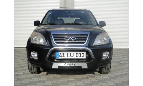 Передняя защита из стального корпуса покрытая полиуретаном с логотипом 