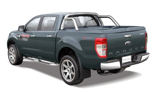 Крышка пикапа для Ford Ranger T6 (2012+), Double Cab TS-II Top Up на Ford Ranger T6 (2012-2016) 