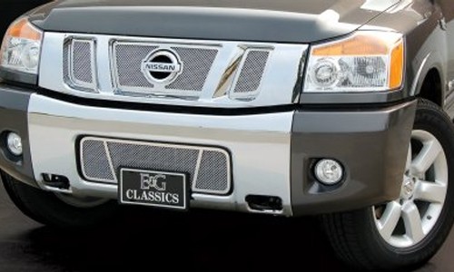 К-т решеток 4 ч.полир.нерж.сталь на Nissan Titan (2008 - ) 