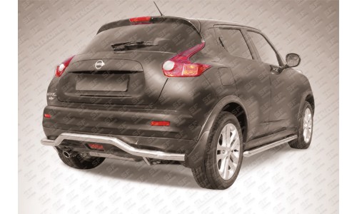 Защита заднего бампера d57 