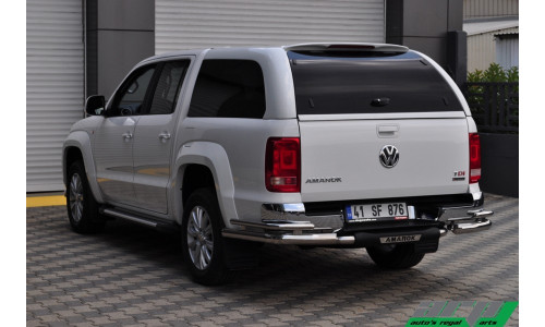 Защита заднего бампера 40/70 мм, Volkswagen Amarok на Volkswagen Amarok (2010-2015) 