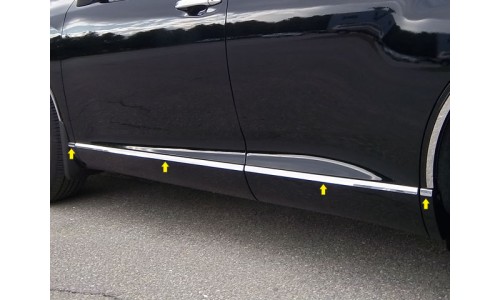 Накладки на двери полир. нерж. сталь к-т из 8 ч. (2013-2016) на Toyota Venza (2013-2016) 