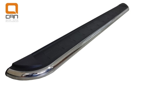 Пороги алюминиевые (Ring) Volkswagen Tiguan (Тигуан) (2008-) на Volkswagen Tiguan (2007-2010) 