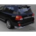Защита заднего бампера Toyota Land Cruiser 200 (2007- / 2015-) (уголки) d 76/42 на Toyota Land Cruiser 200 (2007-2011) 