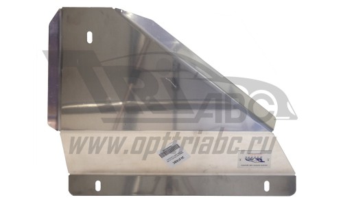 Защита РК Toyota LC 200 V-4.5TD (2007-10.2015) (Алюминий 4 мм) на Toyota Land Cruiser 200 (2007-2011) 