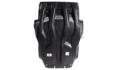 Защита картера двигателя, кпп и рк Toyota Land Cruiser 200 V-все бензин(08-15-);4,5D(-15)/Lexus LX57 на Toyota Land Cruiser 200 (2007-2011) 