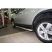 Пороги алюминиевые (Alyans) Toyota RAV4 (Тойота РАВ4) (2013-/2015-) силовой крепеж на Toyota Rav4 (2013-2015) 