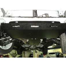 Защита КПП Subaru Forester V-все (2011-03/2013) (Алюминий 4 мм)