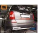 Защита заднего бампера Ssang Yong Rexton (Ссанг Йонг Рекстон) (2007-2012 / 2012-) (одинарная с уголк на Ssang Yong Rexton (2007-2012) 