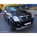 Защита переднего бампера Ssang Yong Rexton (Ссанг Йонг Рекстон) (2007-2012 / 2012-) (двойная) d 76/6 на Ssang Yong Rexton (2007-2012) 