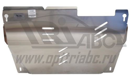 Защита картера двигателя и кпп Nissan Murano,Z51, 4WD V-3,5 (2008-) (Алюминий 4 мм) на Nissan Murano Z51 (2008-2015) 