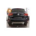 Защита заднего бампера Volkswagen Touareg (2010-) (одинарная) овал 76/42* на Volkswagen Touareg (2010-2014) 