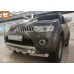Защита переднего бампера Mitsubishi Pajero Sport (Митсубиши Паджеро) (2008-)/L200 (2014- кроме компл на Mitsubishi Pajero Sport (2013-2015) 