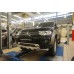 Защита переднего бампера Mitsubishi Pajero Sport (Митсубиши Паджеро) (2008-)/L200 (2014- кроме компл на Mitsubishi Pajero Sport (2013-2015) 