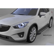 Пороги алюминиевые (Topaz) Mazda (Мазда) CX5 (2012-2015 /2015-) Пороги алюминиевые (Topaz) Mazda (Мазда) CX5 (2012-2015 /2015-)