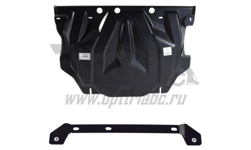 Защита картера двигателя и кпп Mazda (Мазда) CX-5 V-все(2011-)/Mazda (Мазда) 6 V-все(2013-)/Mazda (М на Mazda CX-5 (2011-2015) 