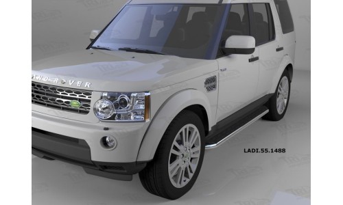 Пороги алюминиевые (Ring) Land Rover Discovery 4 (2010-)/ Discovery 3 (2008-2010) на Land Rover Discovery 4 (2010-) 