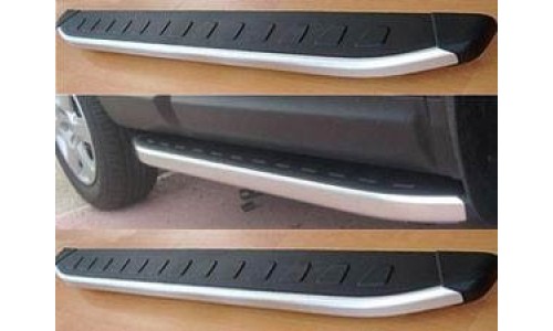 Пороги алюминиевые (Alyans) Kia Sorento (Киа Соренто) (2002-2009) на Kia Sorento (2002-2009) 