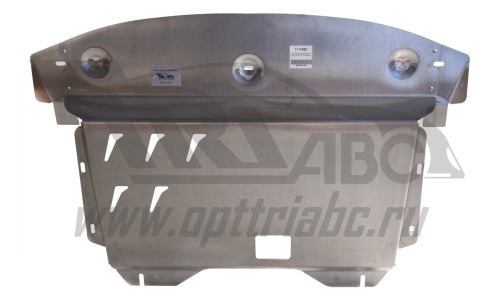 Защита картера двигателя и кпп Kia Sorento (Киа Соренто) V-все (2012-)  (Алюминий 4 мм) на Kia Sorento (2012-) 