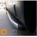 Пороги алюминиевые (Alyans) Hyundai Santa Fe (Хёндай Санта Фе) (2006-2010-2012) кроме Тагаз на Hyundai Santa Fe (2006-2010) 