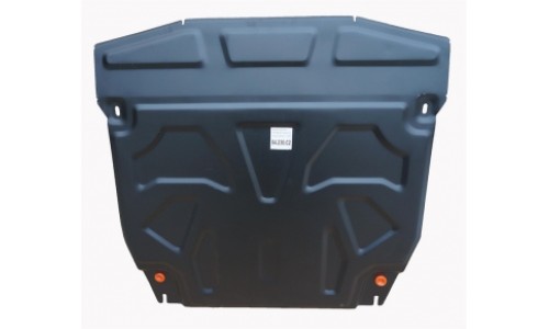 Защита картера двигателя и кпп Hyundai Santa Fe (Хёндай Санта Фе) (V-все, 2012-2015-) (Сталь 1,8 мм) на Hyundai Santa Fe (2013-2018) 