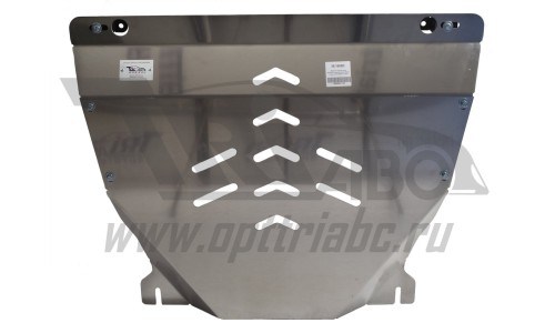 Защита картера двигателя и кпп Ford Explorer,комплектация Sport, V-все ( 2010-2015)  (Алюминий 4 мм) на Ford Explorer (2011-2015) 