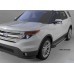 Пороги алюминиевые (Topaz) Ford Explorer (2011-) на Ford Explorer (2011-2015) 