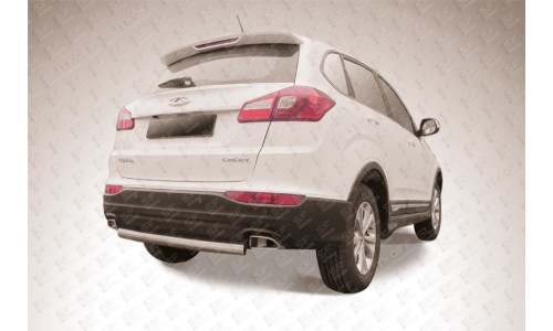 Защита заднего бампера d57 Chery Tiggo 5 на Chery Tiggo 5 (2014-) 