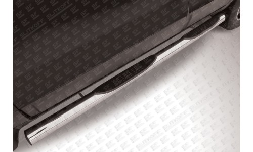 Пороги d76 с проступями Chevrolet CAPTIVA (2013) на Chevrolet Captiva (2013-2015) 