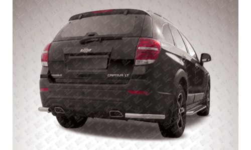 Уголки d57 Chevrolet CAPTIVA (2013) на Chevrolet Captiva (2013-2015) 