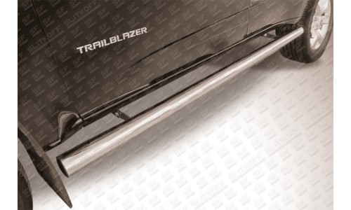 Пороги d76 труба Chevrolet Trailblazer (2012) на Chevrolet Trailblazer (2012-) 