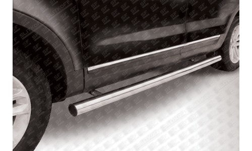 Пороги d76 труба Ford Explorer (2012) на Ford Explorer (2011-2015) 