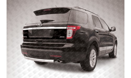 Защита заднего бампера d76 Ford Explorer (2012) на Ford Explorer (2011-2015) 