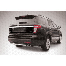 Защита заднего бампера d57 Ford Explorer (2012)