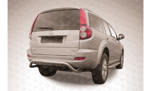 Защита заднего бампера d57 