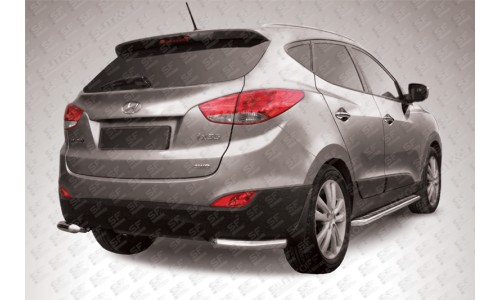 Уголки задние d57 Hyundai ix-35 на Hyundai IX35 (2009-2015) 
