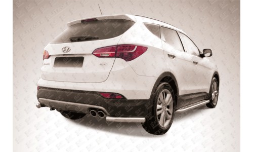 Уголки d57 Hyundai Santa Fe (2012) на Hyundai Santa Fe (2013-2018) 