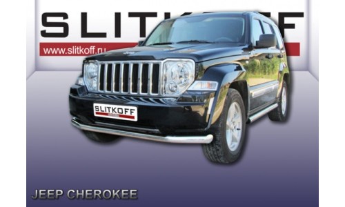 Защита переднего бампера d76 JEEP CHEROKEE KK на Jeep Cherokee KK (2007 - 2013) 