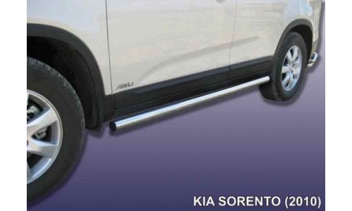 Пороги d57 труба KIA Sorento (2010) на Kia Sorento (2009-2012) 