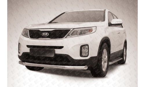 Защита переднего бампера d76 KIA Sorento (2013) на Kia Sorento (2012-) 