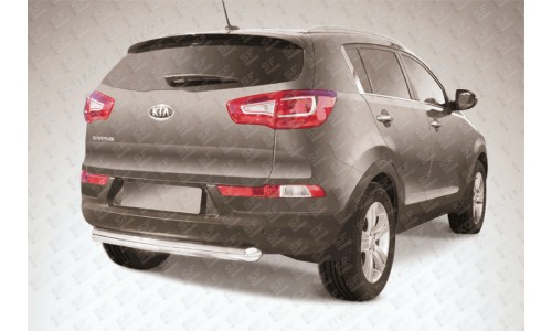 Защита заднего бампера d76 KIA Sportage (2010) на Kia Sportage (2010-2013) 
