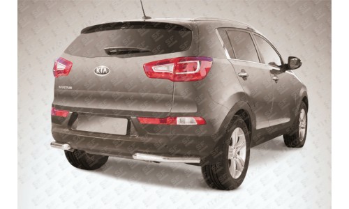 Уголки d57 KIA Sportage (2010) на Kia Sportage (2010-2013) 