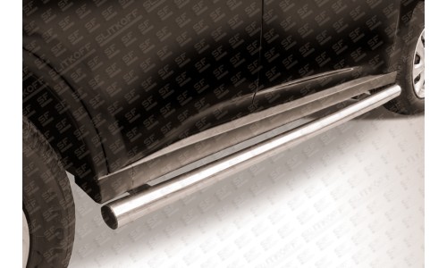 Пороги d57 труба Mitsubishi Outlander (2013) на Mitsubishi Outlander (2012-2014) 