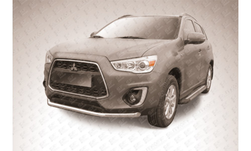 Защита переднего бампера d57 Mitsubishi ASX (2014) на Mitsubishi ASX (2013-2017) 