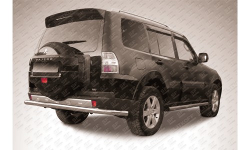 Защита заднего бампера d76 Mitsubishi Pajero IV на Mitsubishi Pajero 4 (2006-2011) 