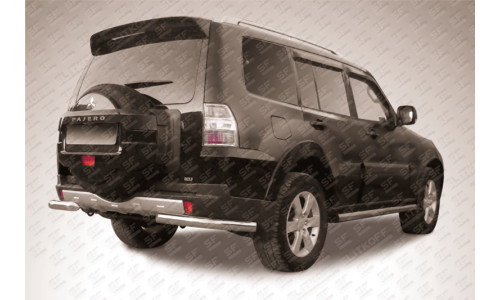 Уголки d76 Mitsubishi Pajero IV на Mitsubishi Pajero 4 (2006-2011) 