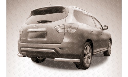 Уголки d76 Nissan Pathfinder (2014) на Nissan Pathfinder (2014-) 