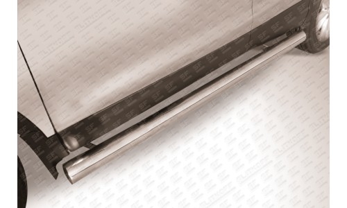 Пороги d76 труба Nissan QASHQAI (2014) на Nissan Qashqai (2014-) 