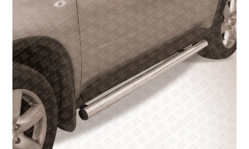 Пороги d76 труба Nissan X-TRAIL (2007) на Nissan X-Trail T31 (2007-2010) 